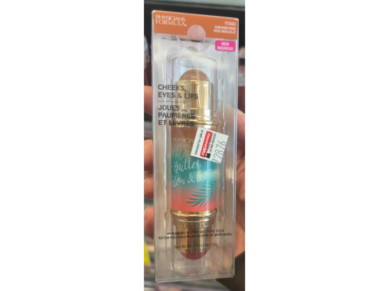 Physicians Formula Butter Glow & Go Multiuse Stick, Sunkissed Rose, 0.35 oz/10 g