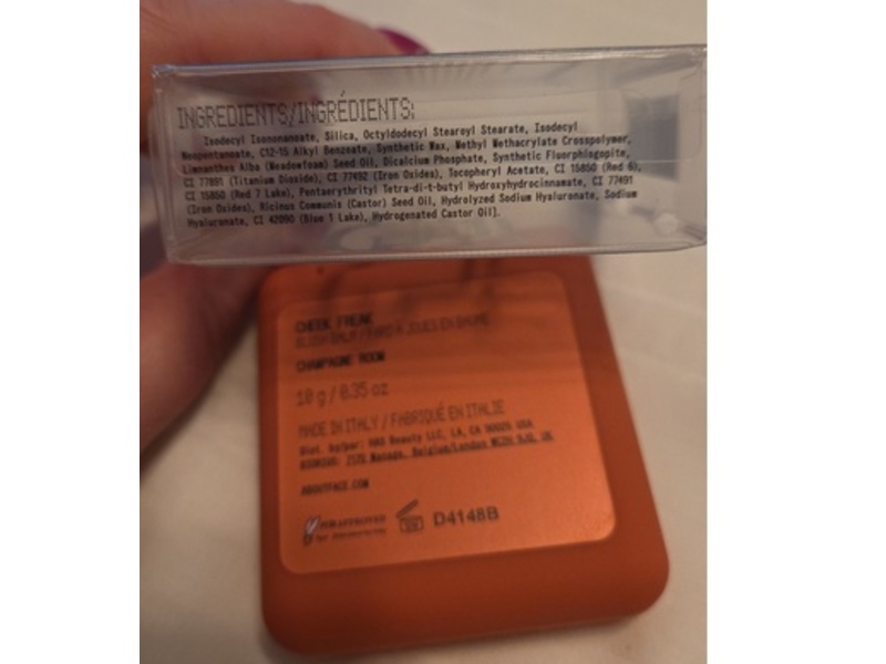 About - Face Cheek Freak Blush Balm, Champagne Room, 0.35 oz/10 g