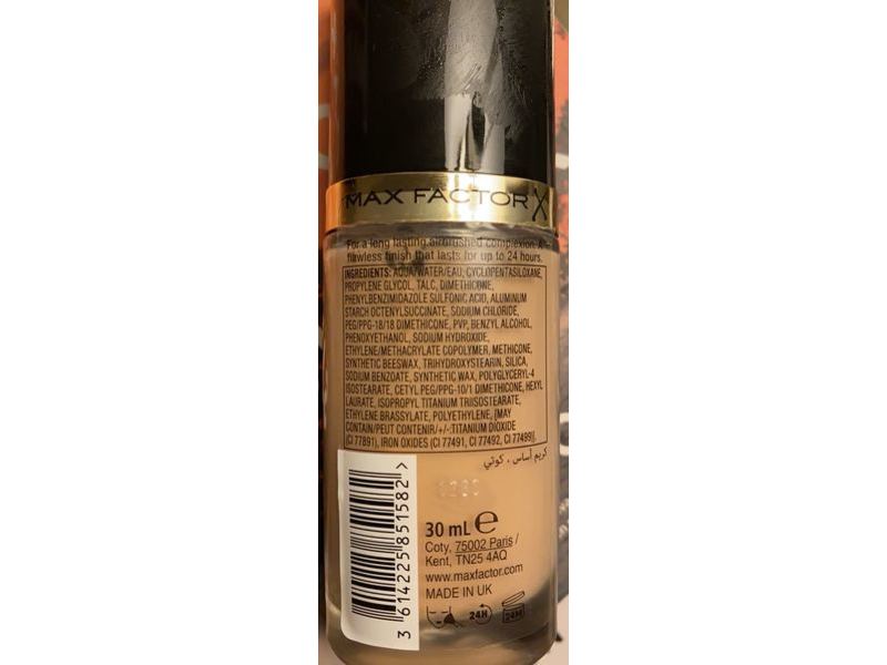 Max Factor Facefinity All Day Flawless 3 In 1 Foundation, SPF 20, 45 Warm Almond, 30 mL