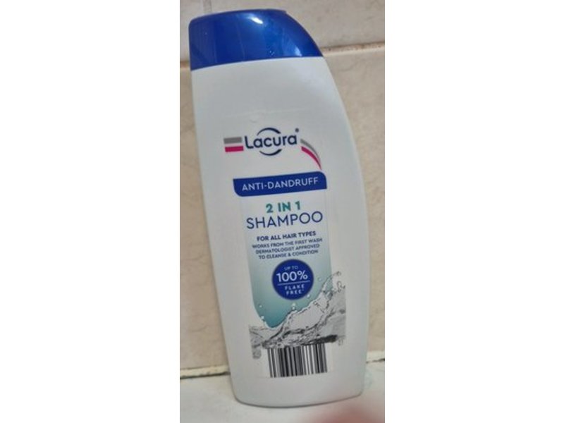 Lacura 2 In 1 Anti-dandruff Shampoo, 500 mL, Pack Of 2