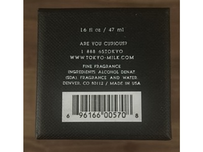 Tokyo Milk Dark Excess Eau De Parfum, No. 28, 1.6 fl oz/47 mL