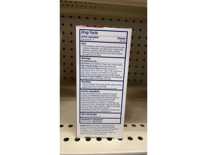 Cerave Hydrocortisone Anti-Itch Cream, 1 oz/28 g