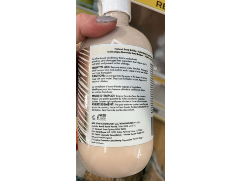 Bondi Boost Rapid Repair Bond Builder + Conditioner, 16.90 fl oz/500 mL