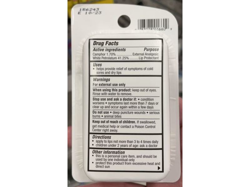 Carmex Classic Lip Balm, Medicated Stick, 0.15 oz/4.25 g, Pack Of 4