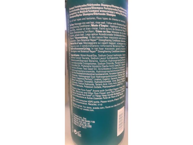 Aveda Botanical Repair Strengthening Shampoo, 33.8 fl oz/1 L