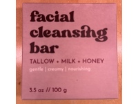 Pasture And Petal Facial Cleansing Bar, Tallow + Milk + Honey, 3.5 oz/100 g - thumbnail 2