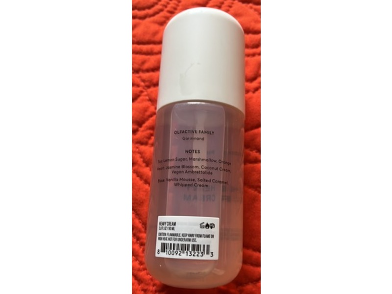 Phlur Hair & Body Fragrance Mist, Heavy Cream, 3 fl oz/90 mL