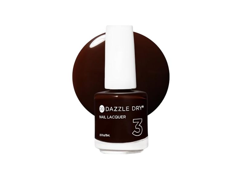Dazzle Dry Nail Lacquer, Mulled Wine, 0.5 fl ozz/15 mL