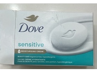 Dove Moisturizing Cream Beauty Bar, Sensitive, 3.75 oz/106 g - thumbnail 2