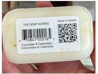 The Soap Works Cucumber & Calendula Soap, 110 g - Image 4