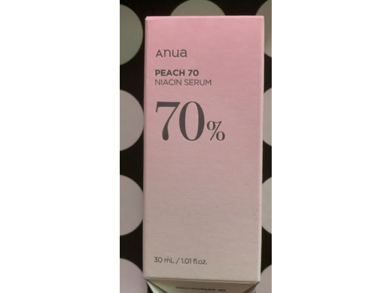 Anua Heartleaf Peach 70% Niacinamide Serum, 30 mL