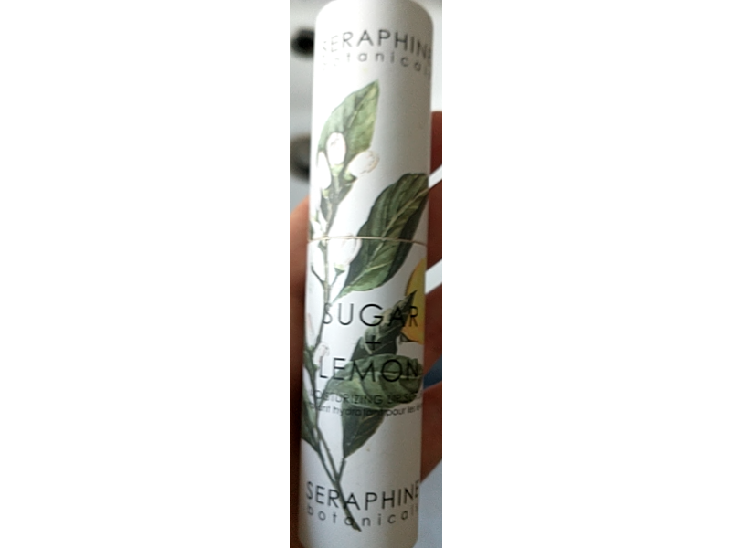 Seraphine Botanical Moisturizing Lip Buffer, Sugar + Lemon, 0.46 fl oz/13 g