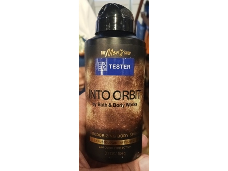 Bath & Body Works The Men's Shop Deodorizing Body Spray, Into Orbit, 3.7 oz/104 g