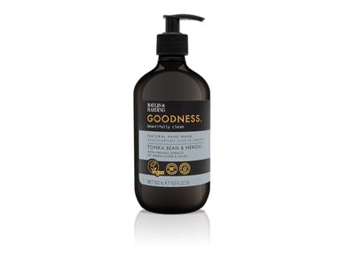 Baylis & Harding Goodness Natural Hand Wash, Tonka Bean & Neroli, 16.9 fl oz/500 mL