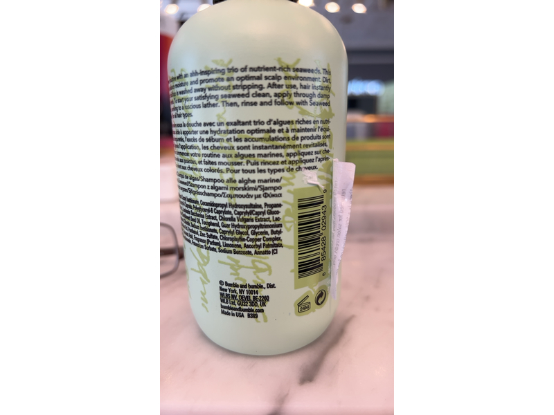 Bumble & Bumble Seaweed Shampoo, 8.5 fl oz/250 mL