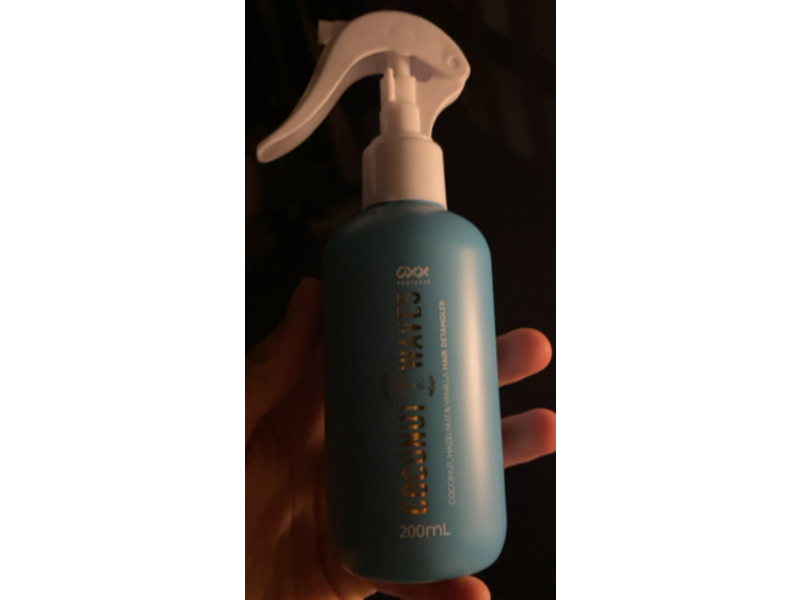 OXX Bodycare Hair Detangler, Coconut Waves, 200 mL