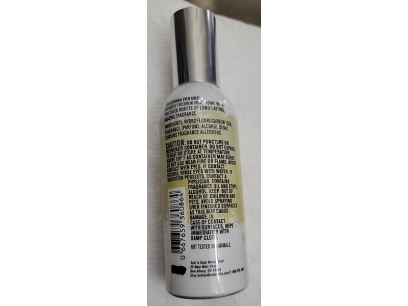 White Barn Concentrated Room Spray, Laundry Room Lemon, 1.5 oz/42.5 g