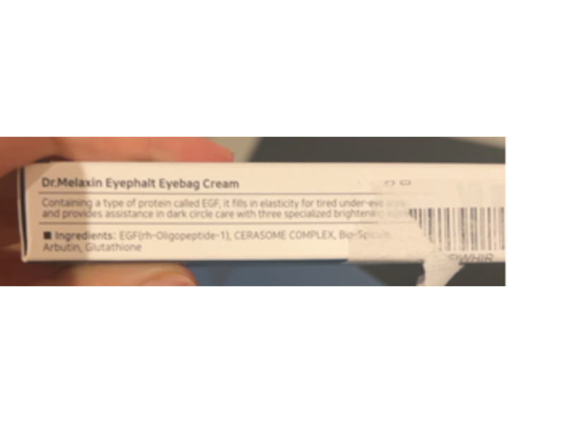 Dr. Melaxin Eyephalt Eye Cream, 0.33 fl oz/10 mL