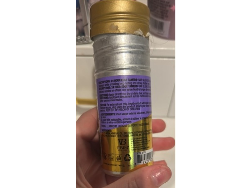 Ebin New York 24 Hour Edge Tamer Hair Wax, 2.7 oz