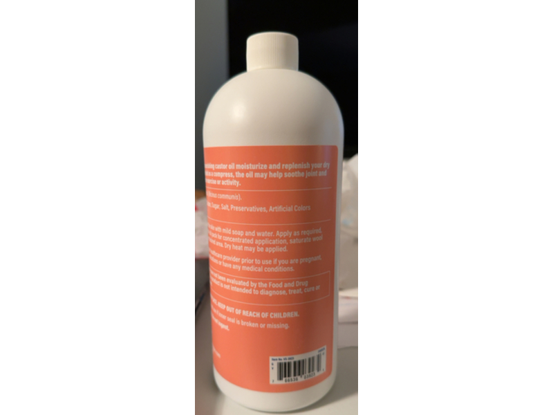 The Vitamin Shoppe 100% Pure Castor Topical Oil, 32 fl oz/946 mL