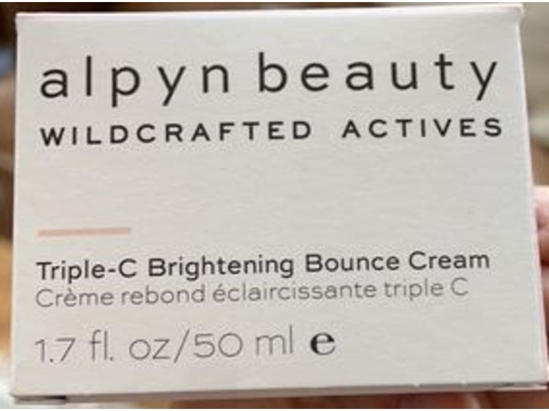 Alpyn Beauty Wildcrafted Active Triple-C Brightening Bounce Cream, 1.7 fl oz/50 mL