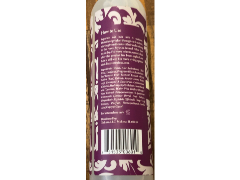 TreLuxe Reflex Curl Styling Serum, 8 fl oz/237 mL