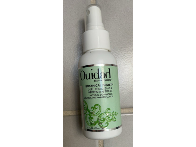 Ouidad Botanical Boost Curl Energizing & Refreshing Spray, 2.5 fl oz/75 mL