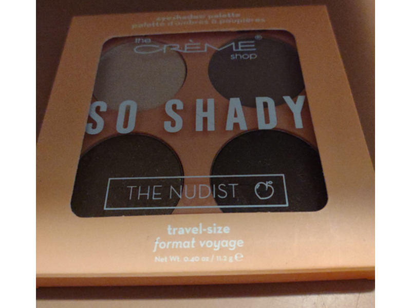 The Creme Shop So Shady Eyeshadow Palette, The Nudist, 0.40 oz/11.2 g
