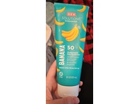 H.E.B Solutions Banana Sunscreen SPF 50, 8 fl oz/237 mL - Image 3