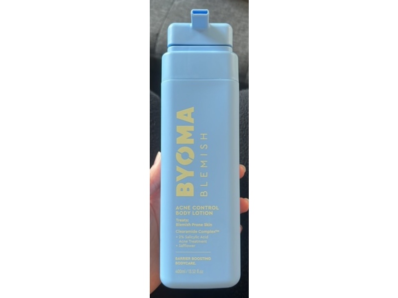 Byoma Blemish Acne Control Body Lotion, 13.52 fl oz/400 mL