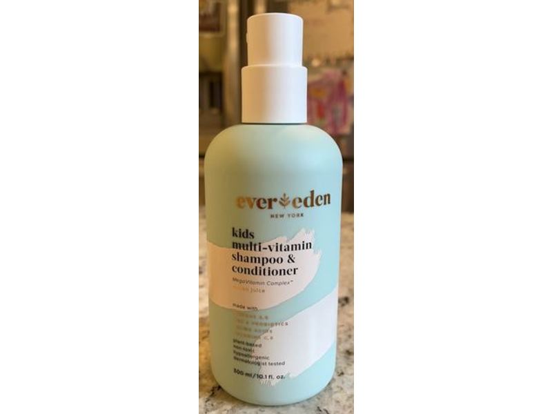 Evereden Kids Shampoo & Conditioner, Melon Juice, 10.1 fl oz