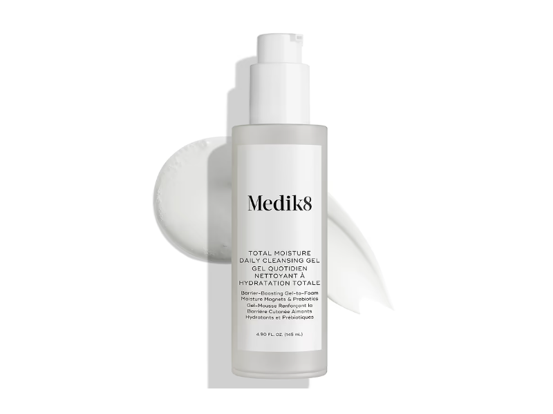 Medik8 Total Moisture Daily Cleansing Gel, 4.9 fl oz/145 mL