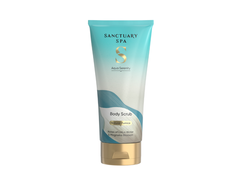 Sanctuary Spa Aqua Serenity Body Scrub, Natural Pumice