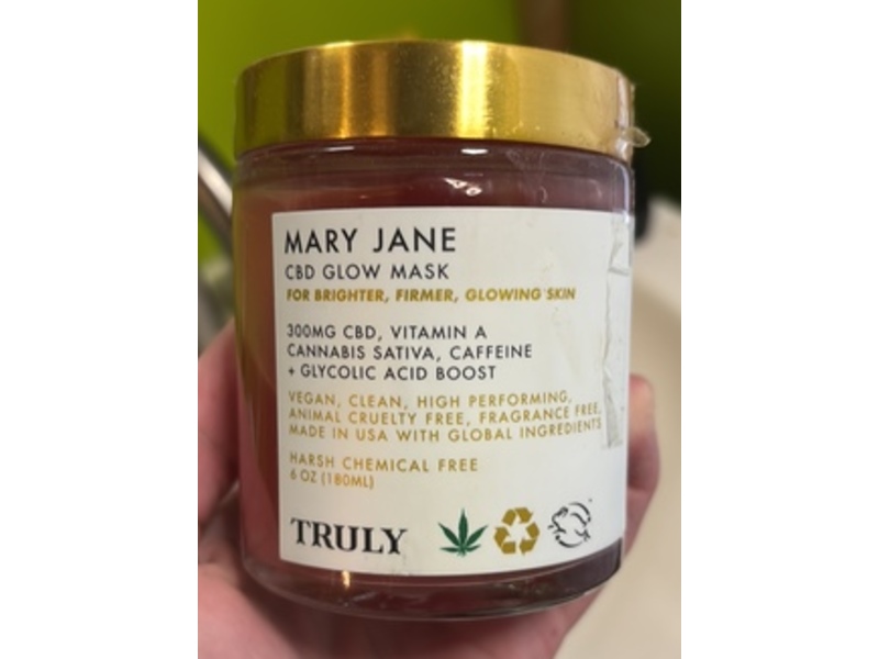 Truly Mary Jane CBD Glow Mask, 6 oz/180 mL