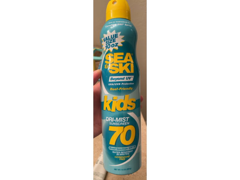 Sea & Ski Beyond Uv Kids Sunscreen, SPF 70, 10 oz/283 mL