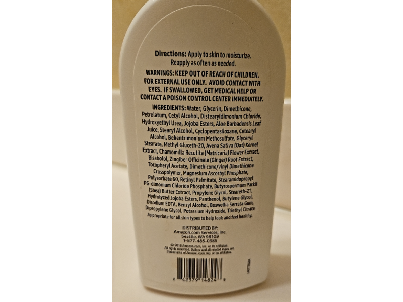 Solimo Diabetics' Skin Moisturizing Lotion, 13 oz/369 g, Pack Of 6