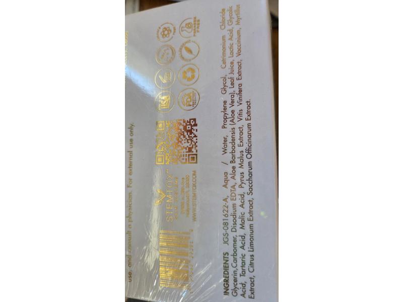 Stemtox Stem Cell Exfoliating & Detox Peeling Gel, 1.7 fl oz/50 mL