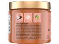 SheaMoisture Defining Styling Gel, Coconut & Hibiscus + Flaxseed, 15 oz/425 g - thumbnail 2