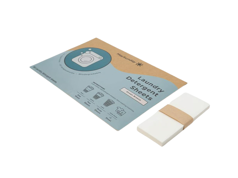 Hey Sunday Laundry Detergent Sheets, Ocean Breeze, 60 Count