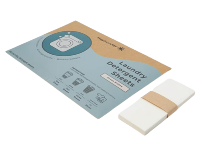 Hey Sunday Laundry Detergent Sheets, Ocean Breeze, 60 Count