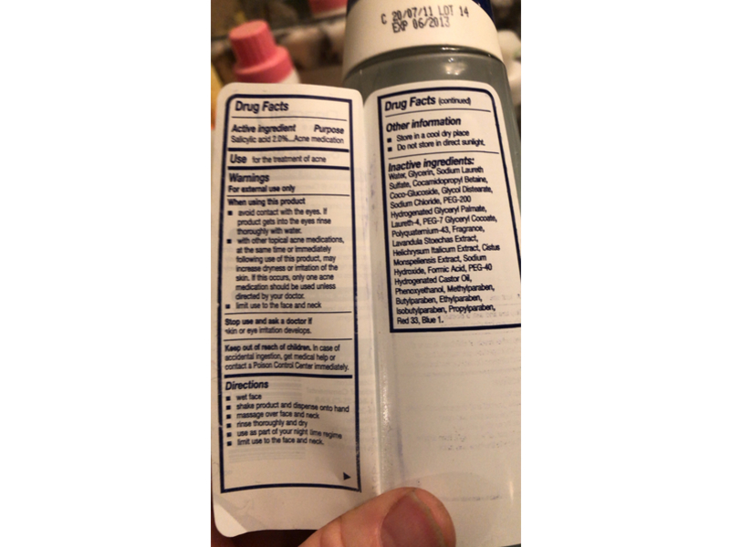 Clearasil Ultra Overnight Wash, 6.78 fl oz/200 mL