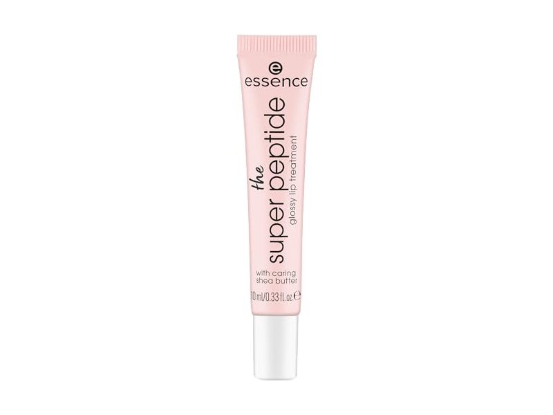 Essence Super Peptide Glossy Lip Treatment, 01 Peptacular!, 0.33 fl oz/10 mL
