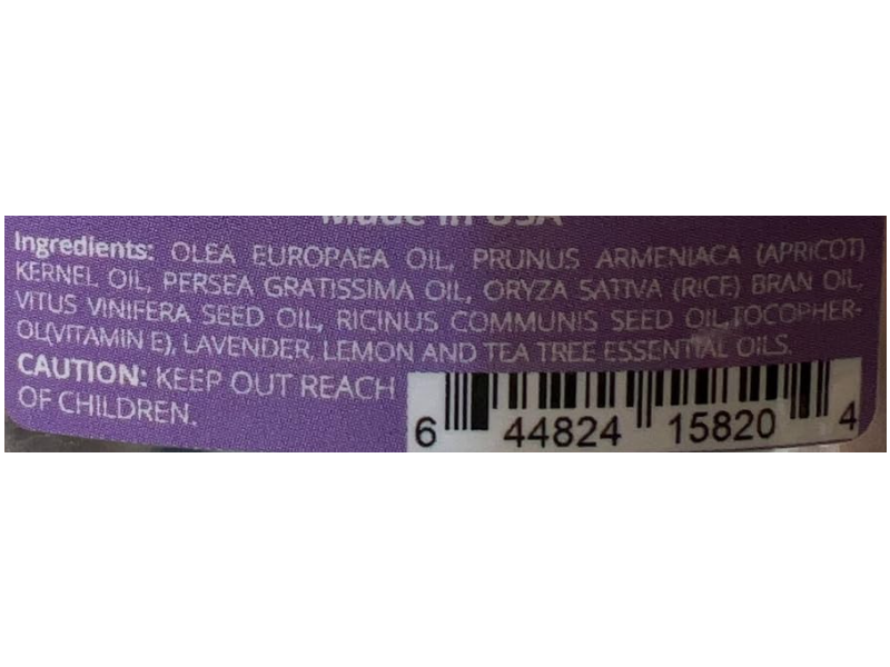 Maccibelle Pure Cuticle & Nail Oil Pen, Tea Tree Lavander, 2 mL