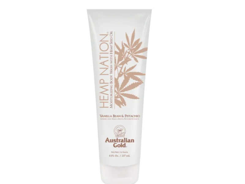 Australian Gold Hemp Nation Moisturizing Body Wash, Vanilla Bean & Pistachio, 8 fl oz/237 mL