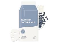 ESW Beauty Firming Plant-Based Milk Face Mask, Blueberry Coconut Milk, 0.91 fl oz/27 mL - Image 2