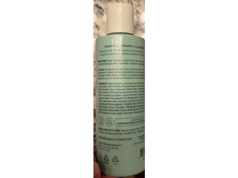 Marini SkinSolutions C-ESTA Cleansing Gel, 6 fl oz/178 mL