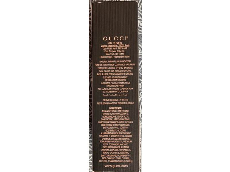 Gucci Natural Finish Flud Foundation, 280 C Fair Medium, 1.0 fl oz/30 mL