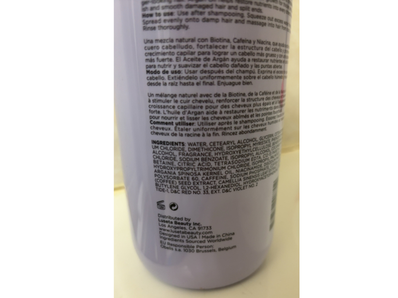 Luseta Biotin B-Complex Thickening Conditioner, 33.8 fl oz/1 L