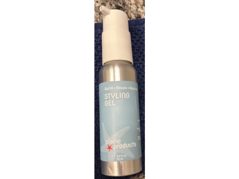 Plaine Products Styling Gel, Sage, 2.5 fl oz/74 mL
