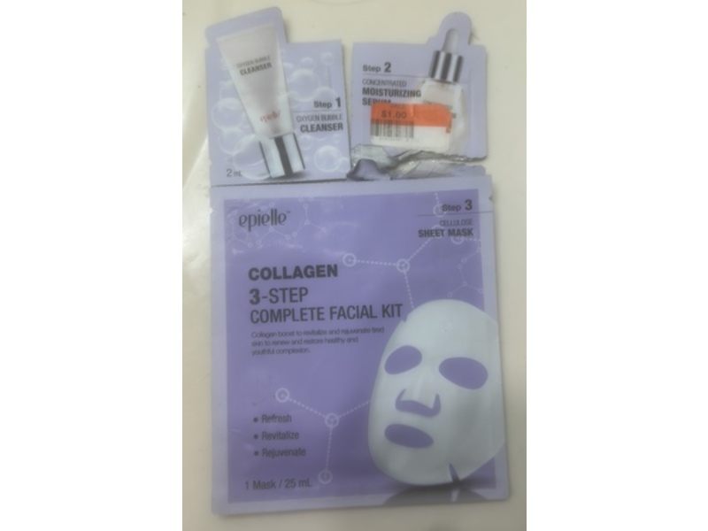 Epielle 3-Step Complete Facial Kit, Collagen